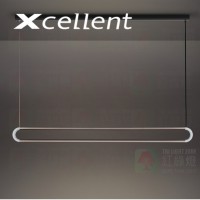 xcellent moment silence white brass linear 線性吊燈