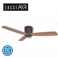 lucci air radar 52 dark brown motor teak blade 風扇燈