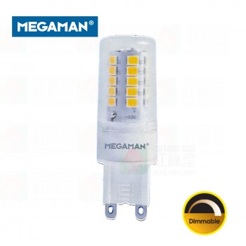 megaman lu207030-dm-csv00 g9 led dimmable